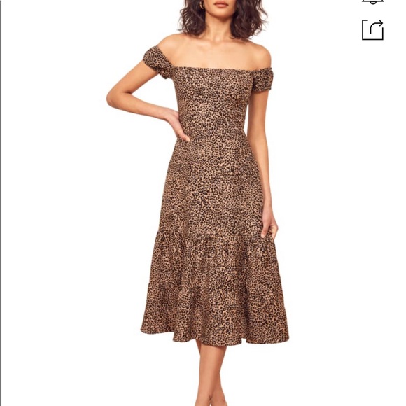 NEW • Reformation • Toulouse Off The Shoulder Dres - Picture 2 of 7